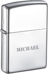 Personalized Polished Chrome Zippo Lighter with Free Engraving