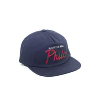 Image 1 of Phila Ring The Bell Navy 5 Panel Hat