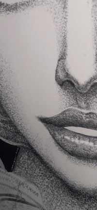 Custom Ink-Dot Drawing