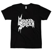 Image 1 of MORBID SCREAM - LOGO II (WHITE PRINT)