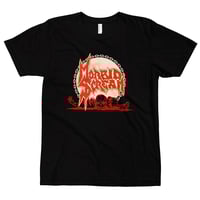 Image 1 of MORBID SCREAM - LOGO III (RED & WHITE PRINT)