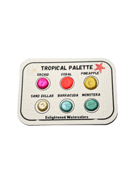 Image 1 of Tropical Palette Mini Dot Card Palette