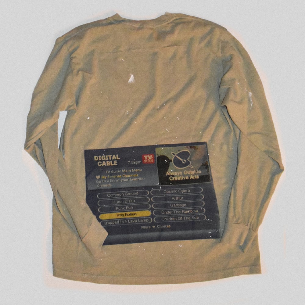 HANDPRINTED "CARTOON" L/S