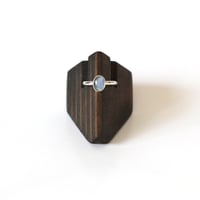Image 1 of Australian Opal Doublet Sterling Silver Ring - Size 5