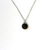 Black Oynx Sterling Silver Necklace