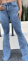 High Rise Flare Jeans