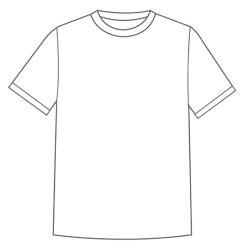 Image of CUSTOM WHITE T-SHIRT⭐️