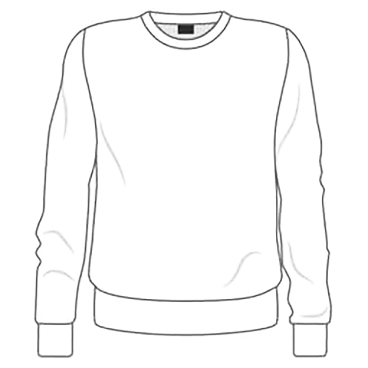 CUSTOM WHITE CREWNECK itsupb00tleg by clovistopsconer