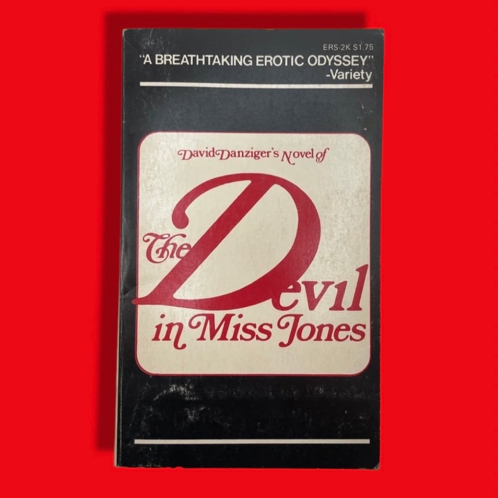 BK: The Devil in Miss Jones by David Danziger 1st Ed 1st Printing PB (Vintage Pulp Erotica)