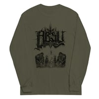 Image 1 of ABSU -  TARA: TRVE BREWING DESIGN (BLACK PRINT) GREEN LONG SLEEVE