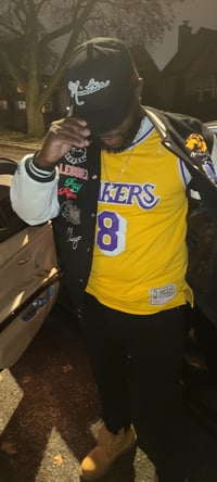 Image 3 of Ballin' Like KoBe Varsity Jacket 