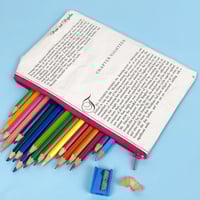 Pride and Prejudice Book Page Pencil Case, Chapter 18