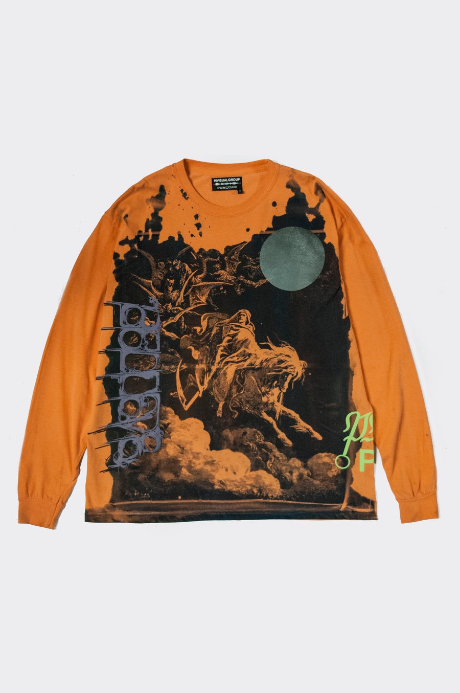 Image of "PRIMAL PEACE, CIVIL WAR" LONG SLEEVE SHIRT