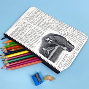 Image of Sherlock Holmes Book Page Pencil Case, A Scandal in Bohemia