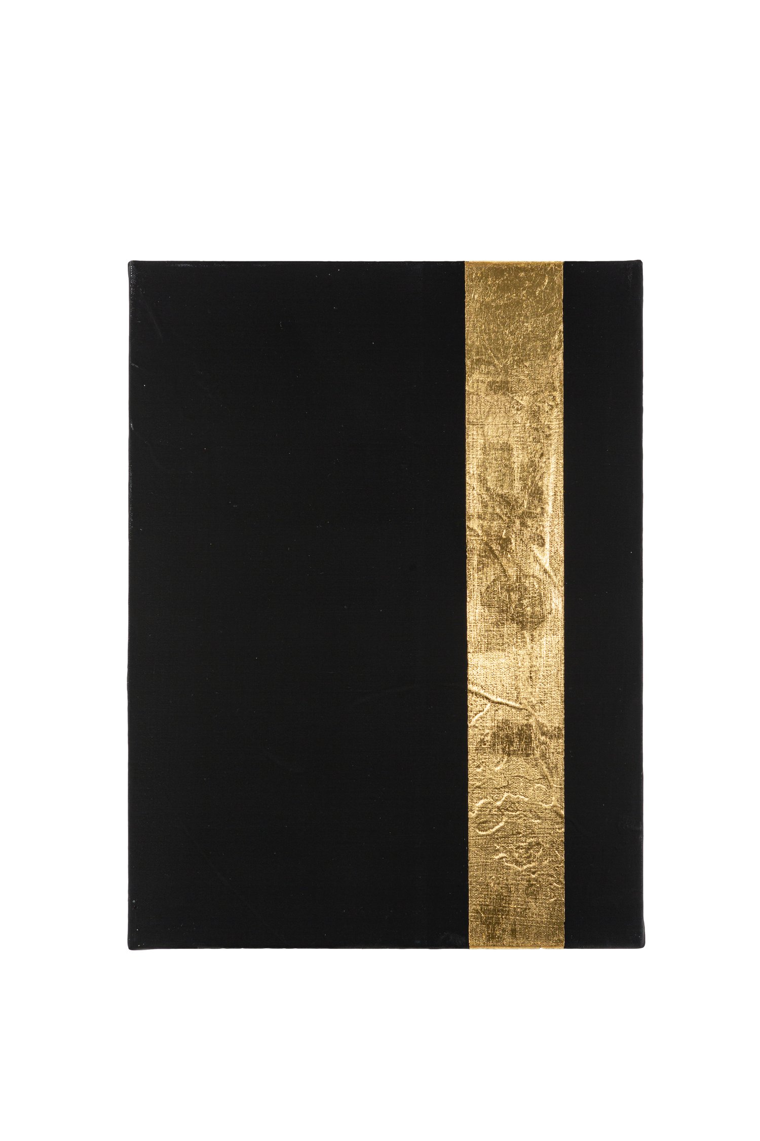Veining - acrylic and 23 carat gold on canvas, 30x40 cm