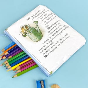 Image of Peter Rabbit Book Page PencilCase