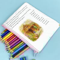 Image 2 of Jemima Puddleduck Book Page Pencil Case 