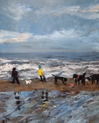 Bracing Beach Walk