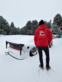 Image 1 of DRIFT,  STANCE & LIFESTYLE RED HOODIE