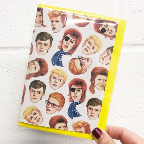 Fabulous David Bowie Greetings card