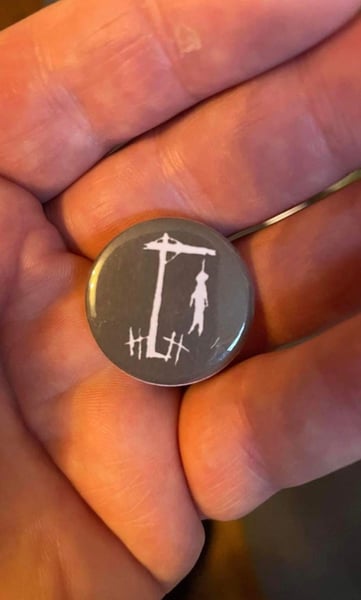 Image of Hangman button badge