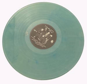 Image of The Briefs-Singles Only LP in 3D- Strange Club Variant Bone & Blue Vinyl  70 Pressed