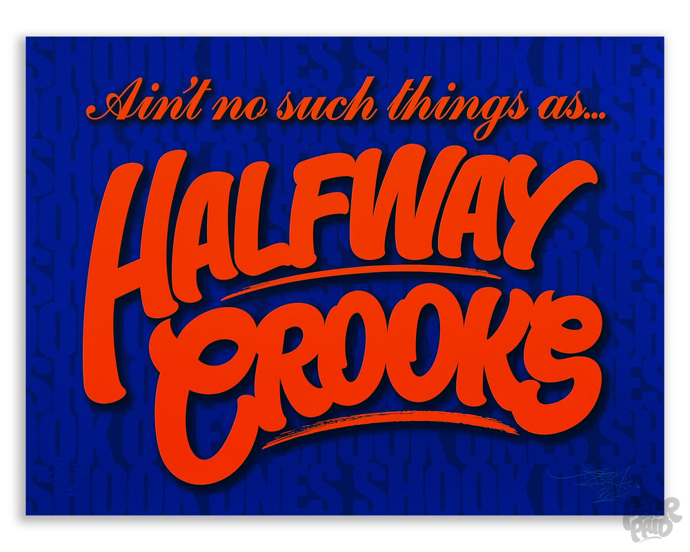 Image of Halfway Crooks - 18" x 24" Moab Entrada Limited Print