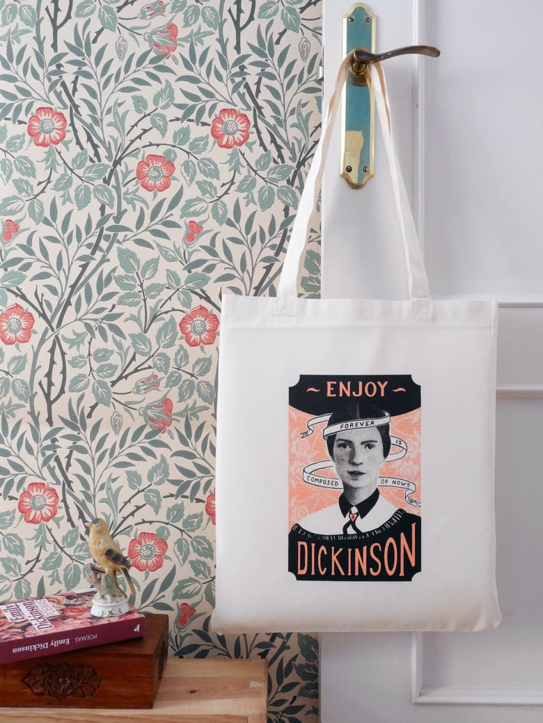 Image of ENJOY DICKINSON tote bag