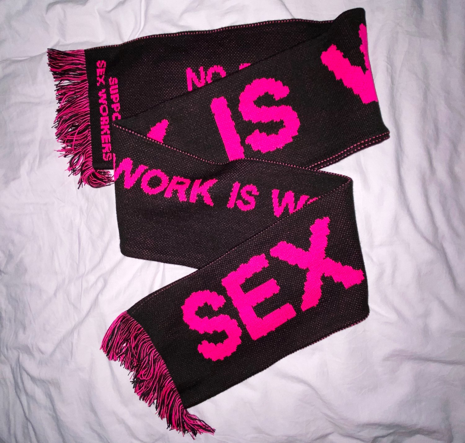 Image of LAST CHANCE: SEX WORK scarf