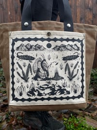 Image 2 of Raw waxed mosquito tote