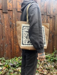 Image 3 of Raw waxed mosquito tote