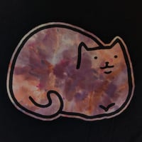 Image 5 of Ice Dyed Loaf Cat T-shirt - Adult and Youth