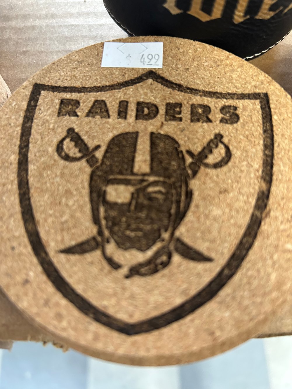 Cork coasters