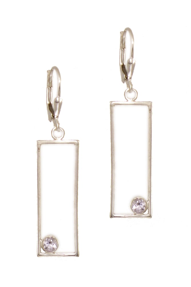 Image of Centric with Topaz Earrings