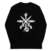 Image 1 of ABSU - CREST OF CYTHRÁUL (WHITE PRINT) LONG SLEEVE 2