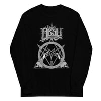 Image 1 of ABSU - NEVER BLOW OUT THE EASTERN CANDLE (GREY PRINT) LONG SLEEVE