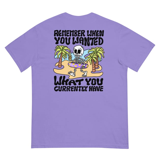 Remember when you wanted what you currently have  T-shirt