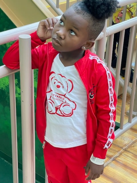 Image of Kids Fly FABRIX Bear Tshirts 