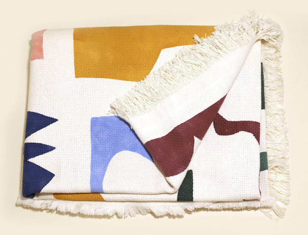 Image of CUT OUTS BLANKET