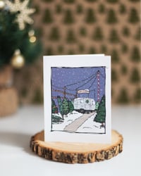 Tree-lot Greeting Card