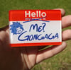 Me? Gongaga! Acrylic pin