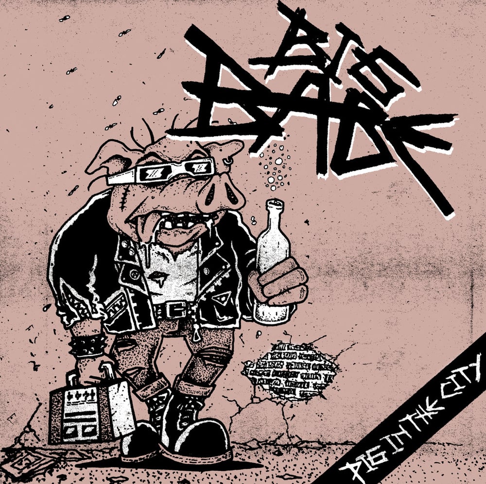 Image of BIG BABE "Pig in the City" LP