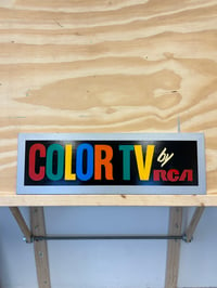 Image 2 of “COLOR TV By RCA” Hand-Painted Replica (ONLY 1 IN STOCK)