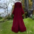 Deep Red  "Rita" Sheer Dressing Gown  Image 3