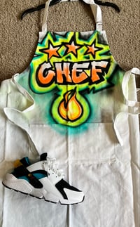 Airbrushed CHEF Apron