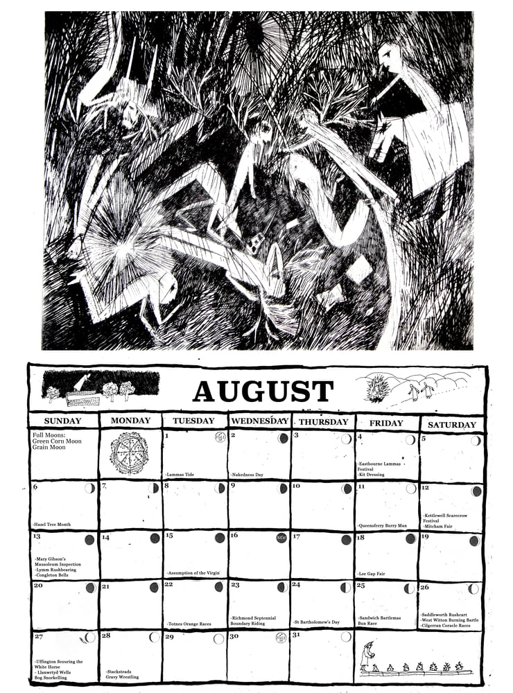 Image of Dave Pearson's A3 Customs Calendar - 2023  