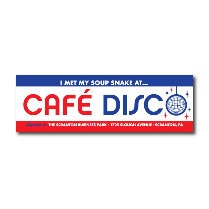 Image of Cafe Disco Sticker