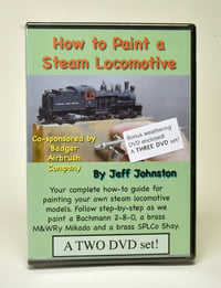 How To Paint a Steam Locomotive