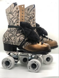 Image 3 of *Commission -Custom Paint Roller Skates *DM me today!