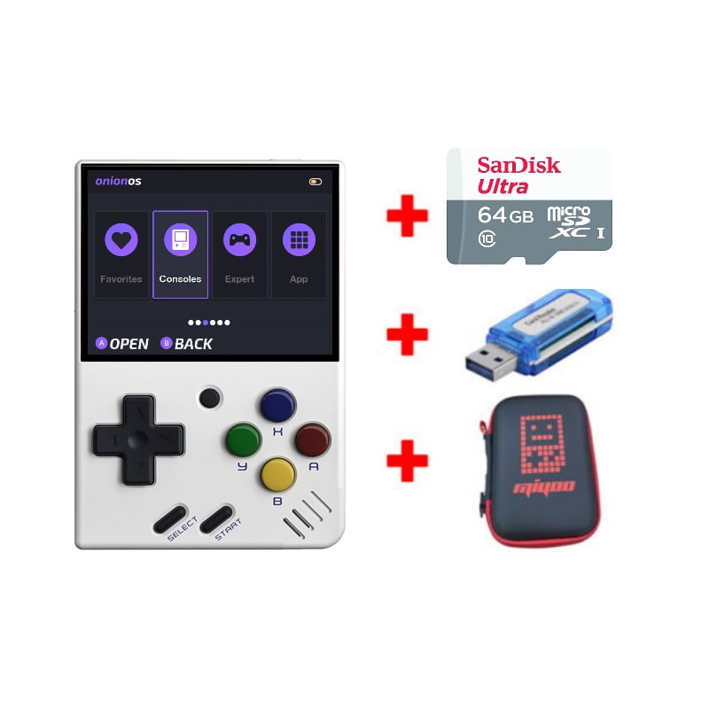 Miyoo Mini Handheld Console 64GB Ready to Play + Fully Loaded